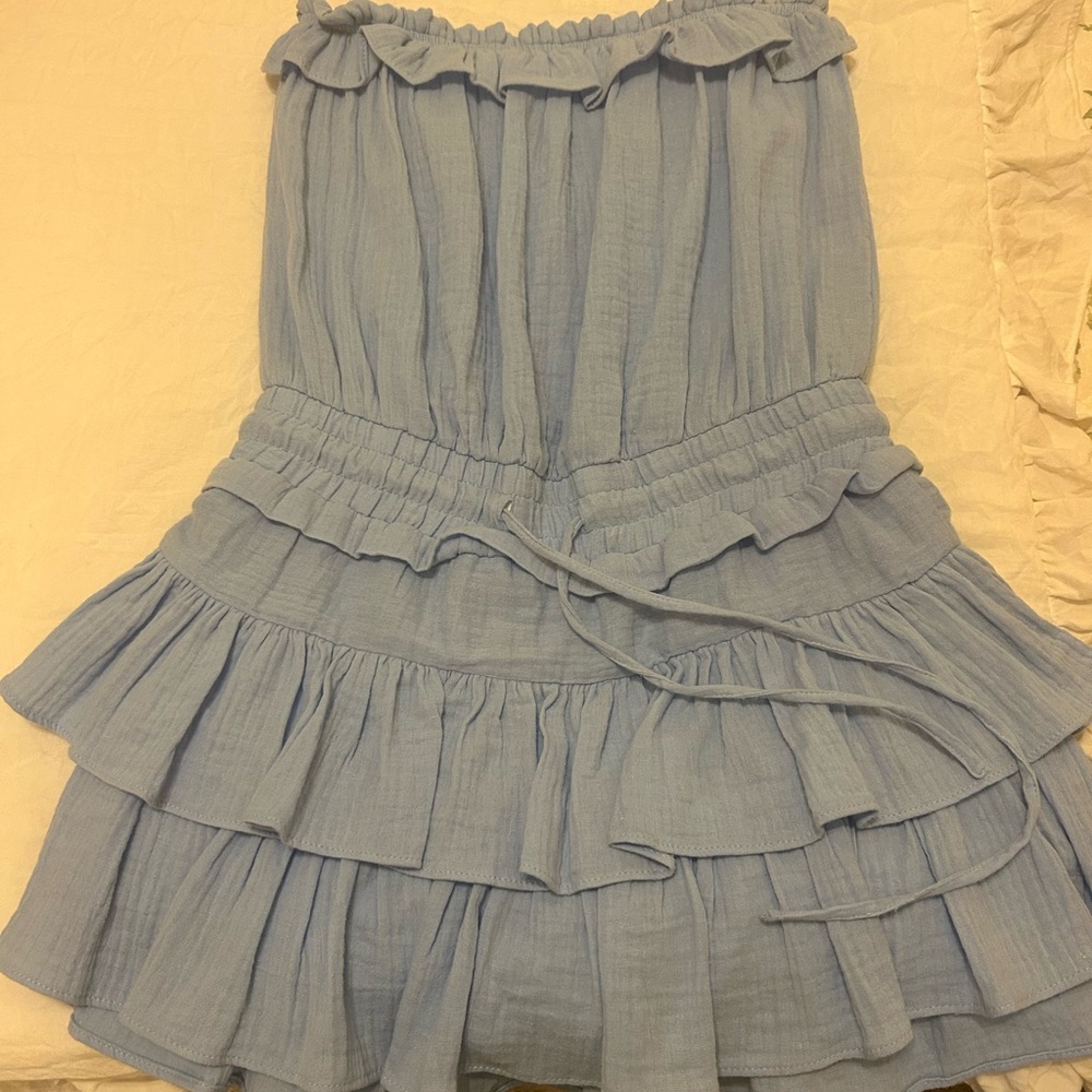 Day and Moon Blue Romper
